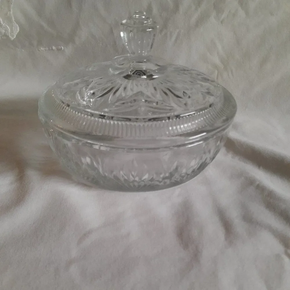 Avon Fostoria candy dish
